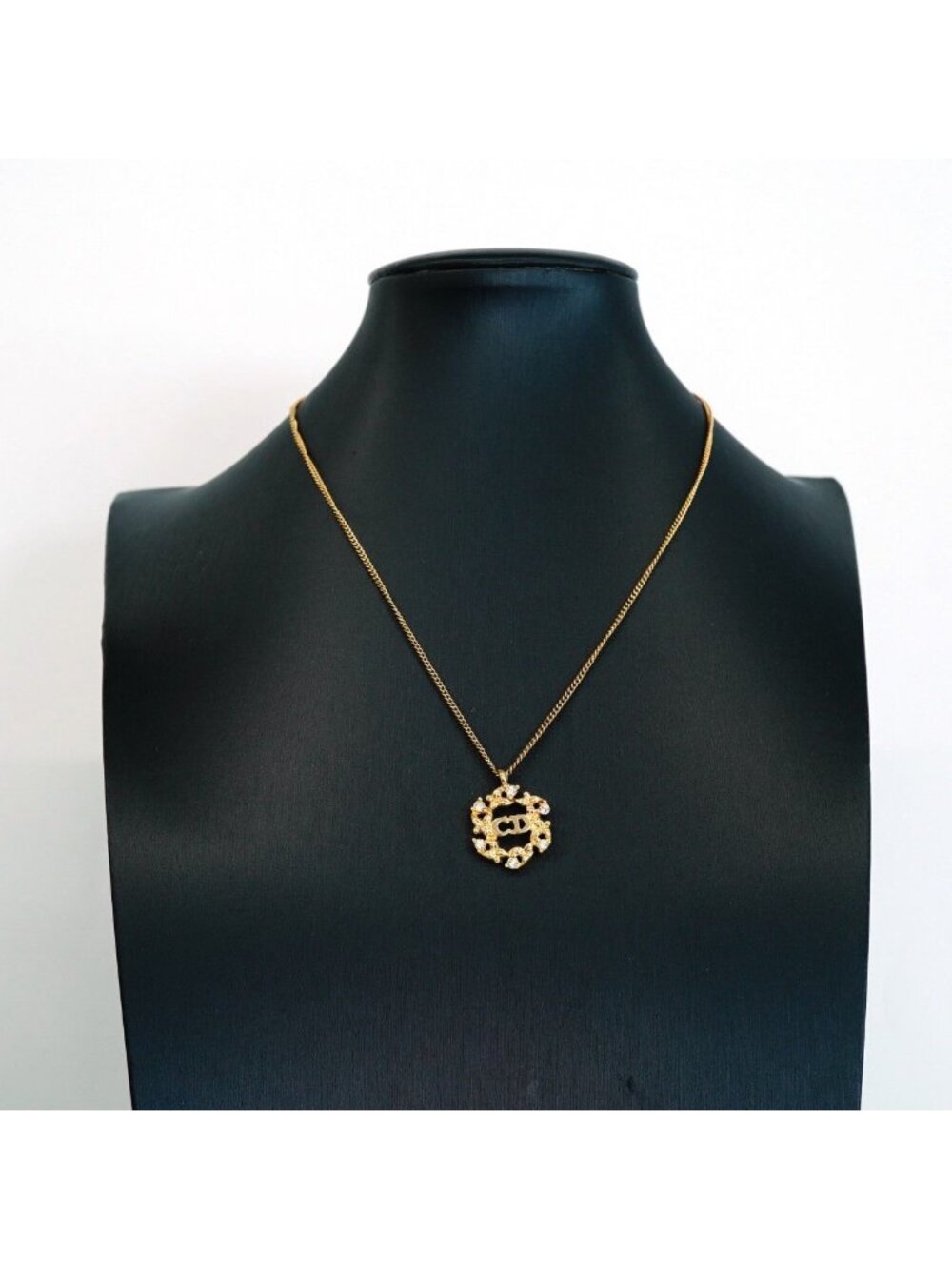 ★SOLD★ Dior Necklace Cdlogo Round - Picture 5 of 5